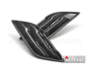 Ford Raptor Carbon Fiber Front Fender Vents - Type-OE  by Anderson Composites